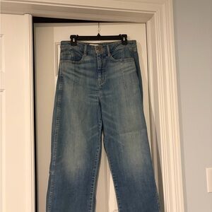 Pilcro Light Blue Straight Leg Jeans